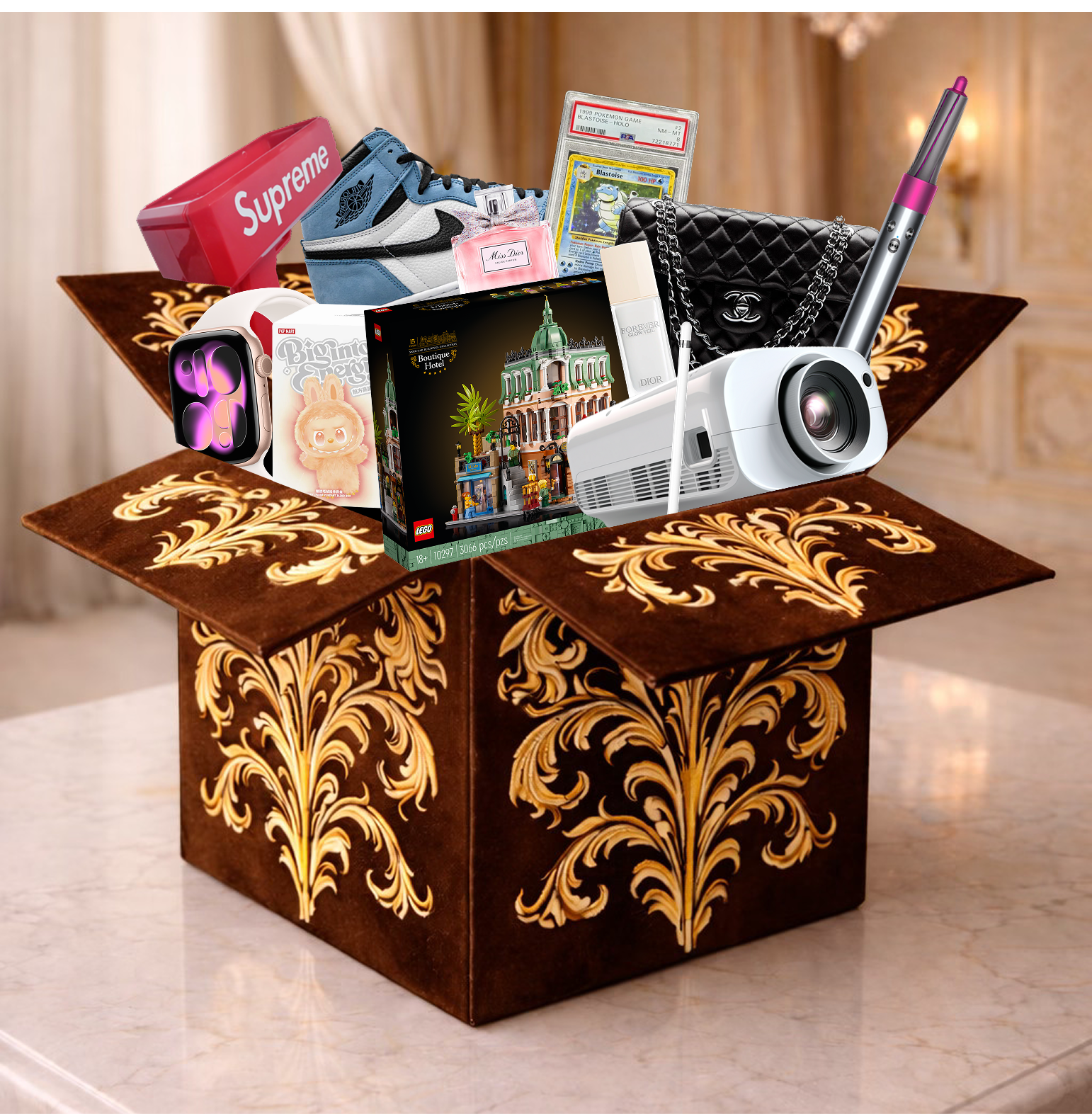 Mix pakketten Premium Mysterybox met extra grote verrassingsinhoud